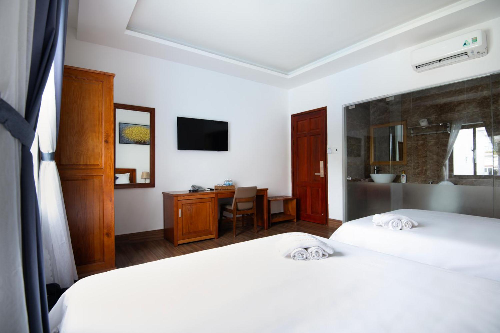Kim Ngan Hotel Chi Khu Co Ong Eksteriør billede